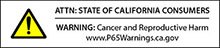 Prop 65 Label