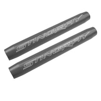 C7 Hood Shock Covers - Stingray Signature - Fusion Gray