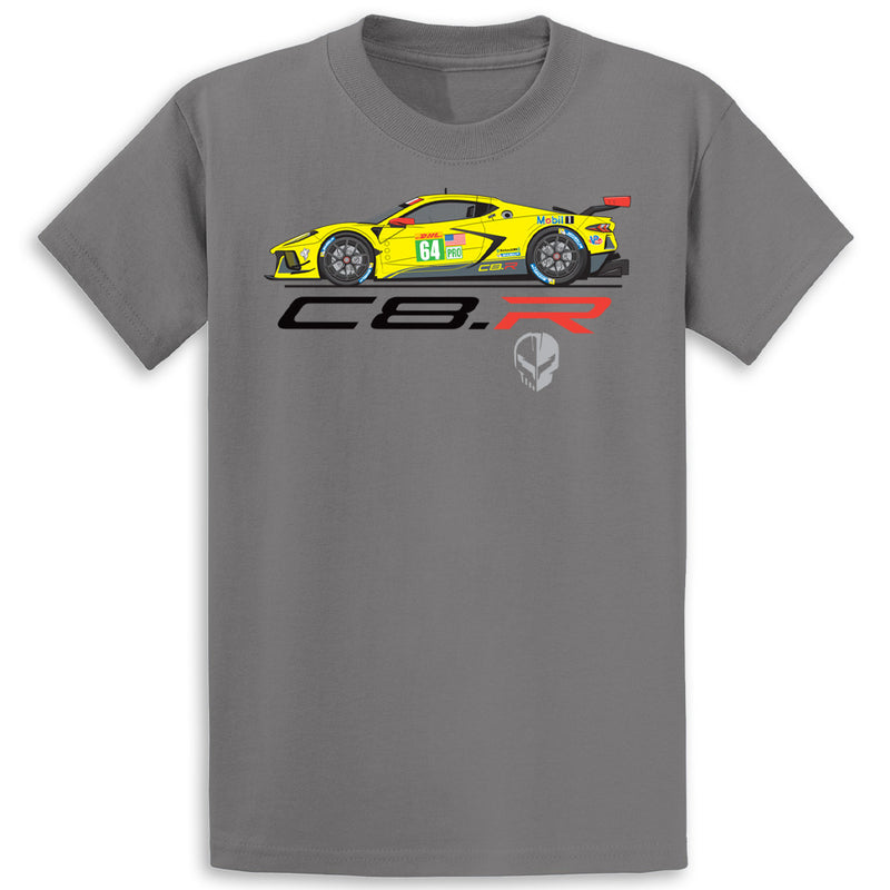 Corvette Racing C8.R | #64 Car Tee - Front