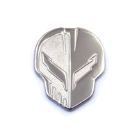 C8.R 2020 "Jake" | Silver Lapel Pin - Front