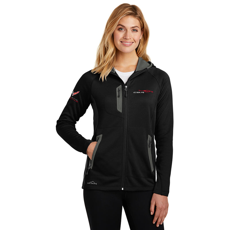 C8.R Eddie Bauer® | Ladies Hooded Fleece - Front