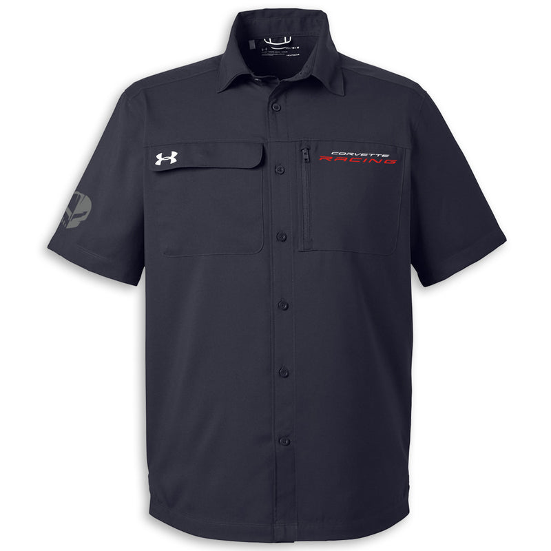 GT3.R Under Armour® | Button-Front Shirt - Front