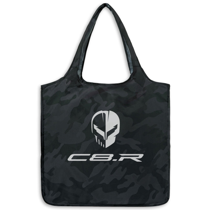 "JAKE" C8.R | Camo Tote Bag - Front