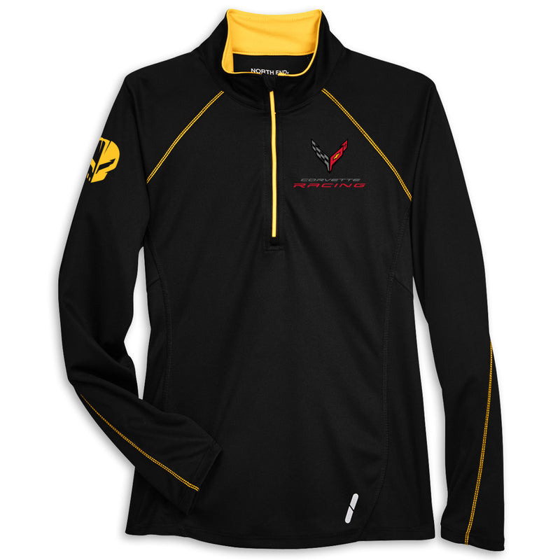 Ladies Quarter-Zip - Front