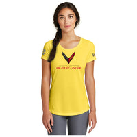 C8.R "JAKE" Ladies | Performance Scoop Tee - On Figure