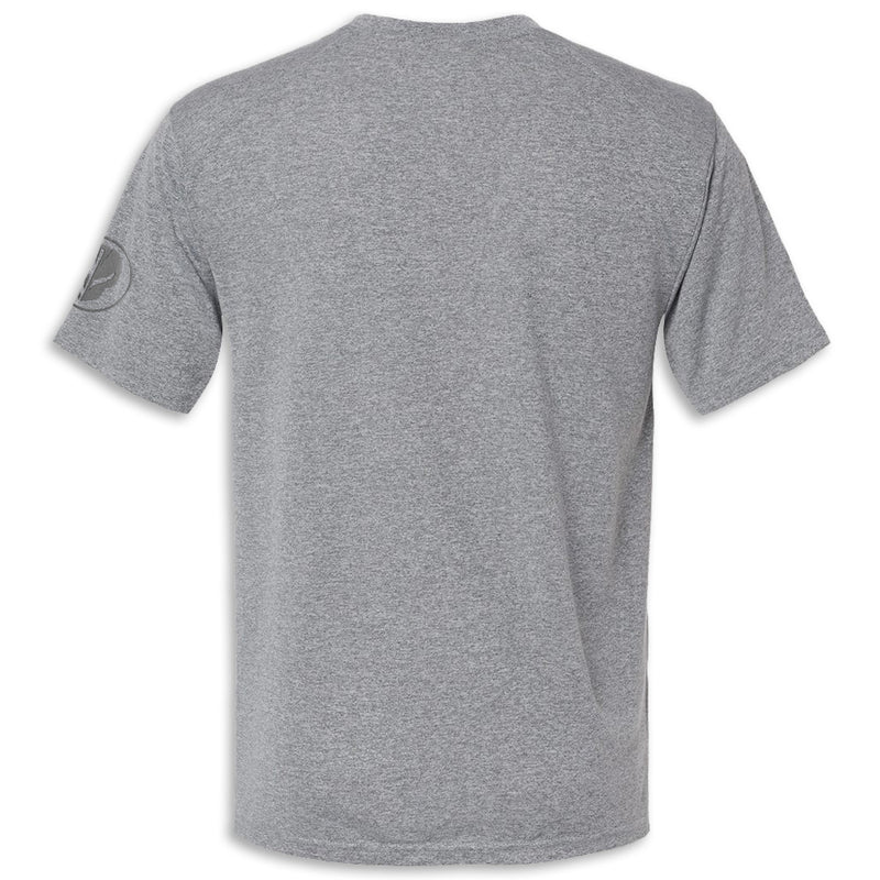 Corvette Racing Tech Tee | Heather Gray