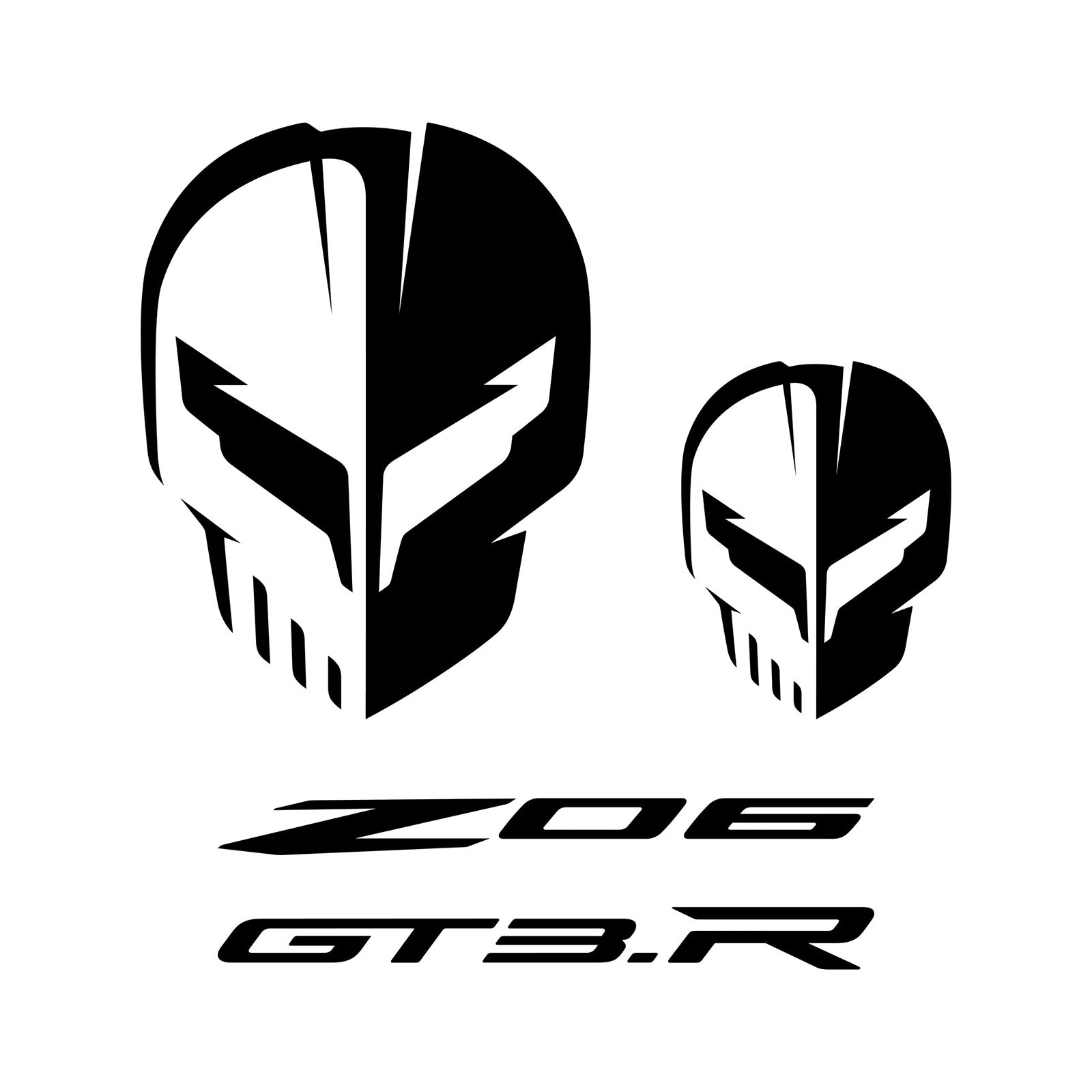 Jake Decal Set | Black
