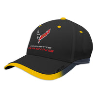 2025 Le Mans Event Cap | Black/Yellow - 3/4 View