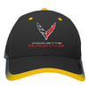 2025 Le Mans Event Cap | Black/Yellow - Front