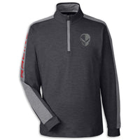 Puma Quarter-Zip | Black Heather/Gray - Front