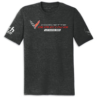 2025 Le Mans Event Tee | Black Frost - Front