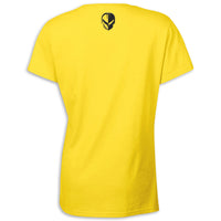 Ladies Corvette Racing Tee | Yellow - Back