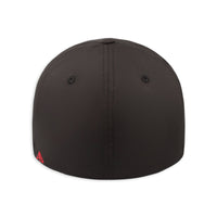 Corvette Racing Fitted Cap | Black/Red - Back View
