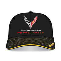 2026 Le Mans Corvette Racing Event Cap | Black - Front