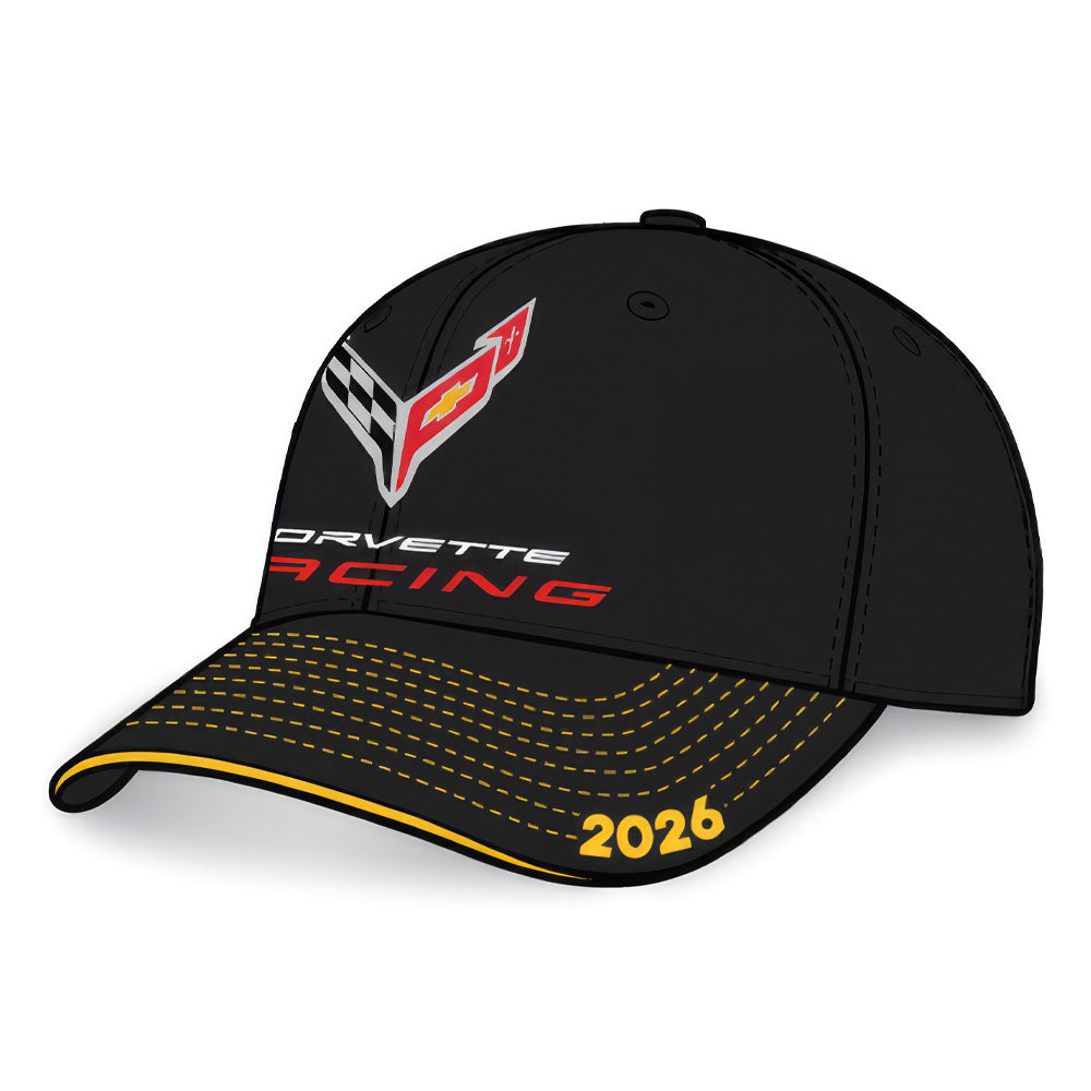 2026 Le Mans Event Cap - Black - Left Side