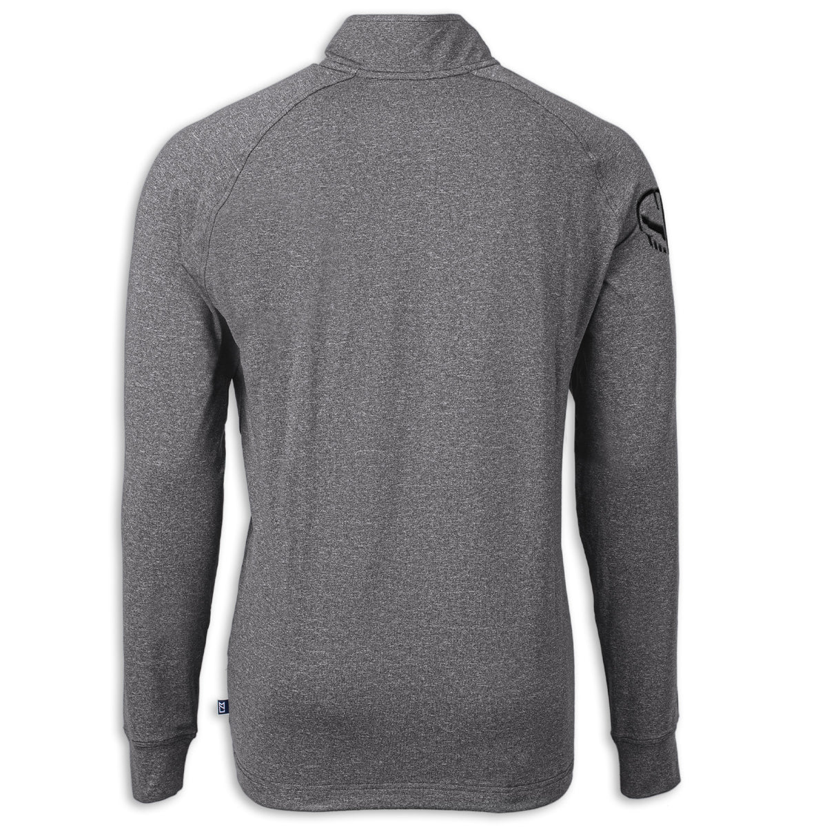 Corvette Racing Quarter-Zip - Black Heather - Back