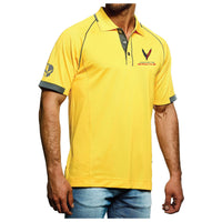 Corvette Racing "JAKE" Polo - Yellow/Gray - Alt