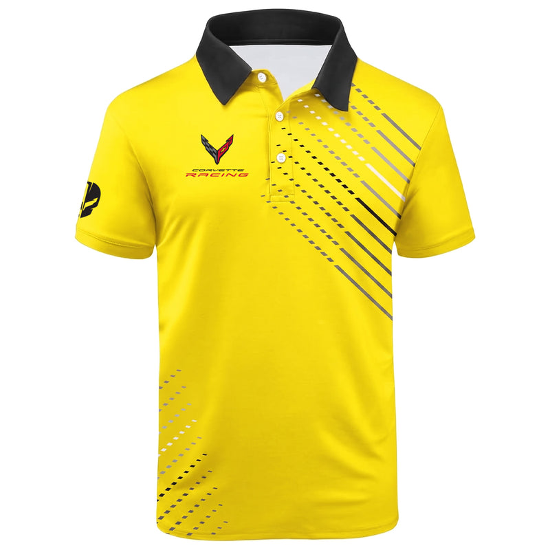 Corvette Racing Sublimated Polo- Front