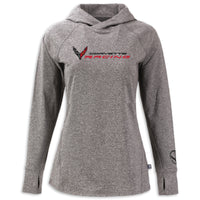 Corvette Racing Ladies Hooded Pullover
