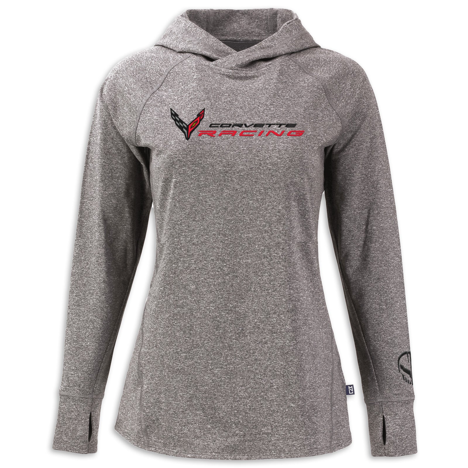 Corvette Racing Ladies Hooded Pullover