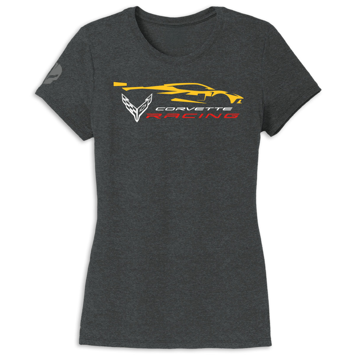 Ladies Racing Tees Corvette Racing Ladies Car Gesture Tee – CorvetteCollection.com