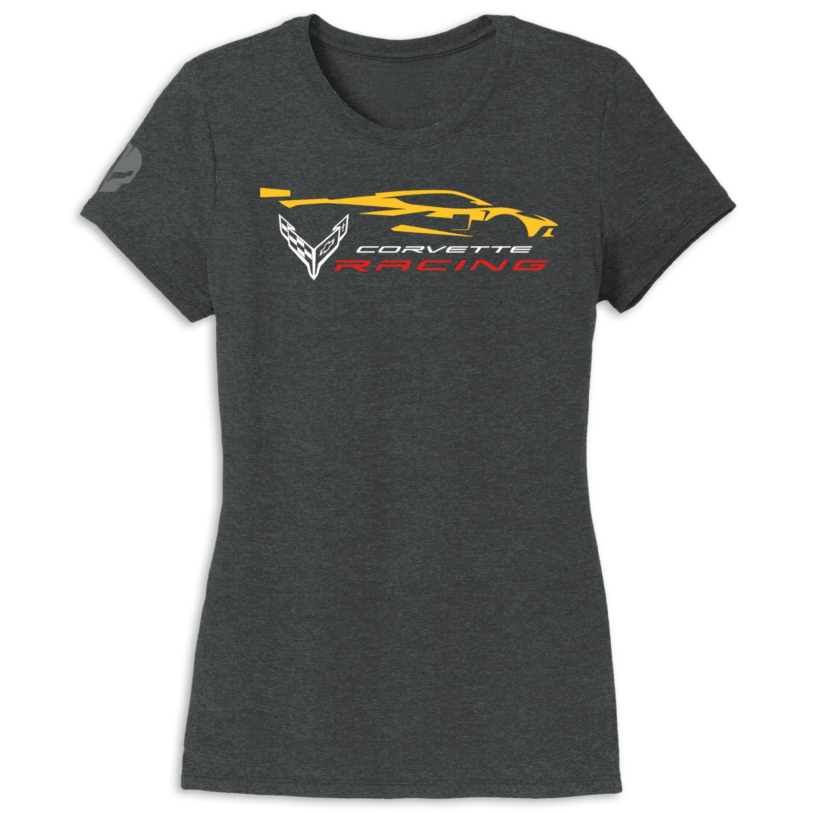 Corvette Racing Ladies Car Gesture Tee