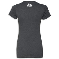 2026 Le Mans Ladies Event Tee | Charcoal  | Back View