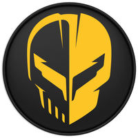 “Jake” Double Ring Chrome Stool