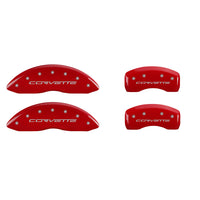 2010-2013 Corvette Logo Caliper Covers - Red