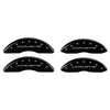2010-2013 Corvette Logo - Grand Sport & Z06 Caliper Covers - Black
