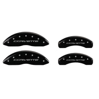 2014 Corvette - Corvette Logo Caliper Covers - Black