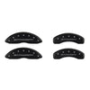 2014 Corvette - Stingray Logo Caliper Covers - Black Matte