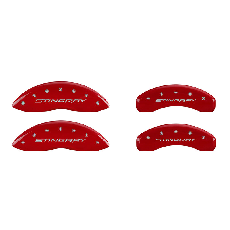 2014 Corvette - Stingray Logo Caliper Covers - Red