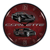 Corvette C7 Stingray | 14" LED Backlit Clock | Black