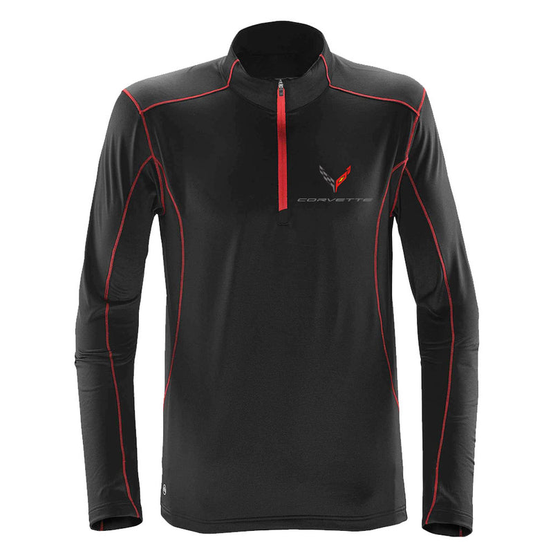 C8 Corvette Stingray | Quarter-Zip Fleece - Front