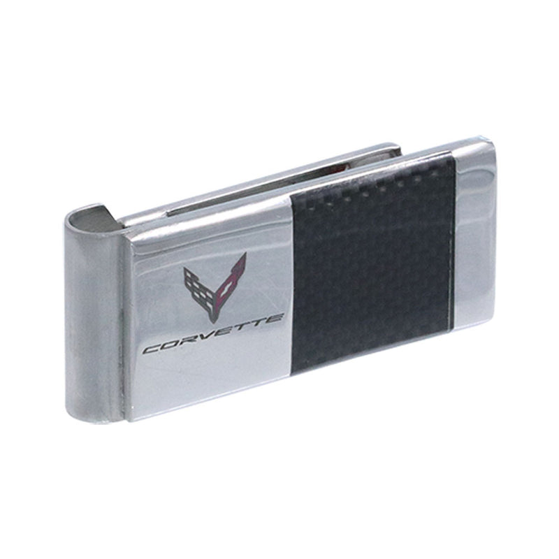 C8 Corvette Stainless Steel | Money Clip