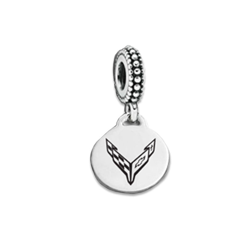 C8 Corvette Pandora Style | Sterling Silver Charm
