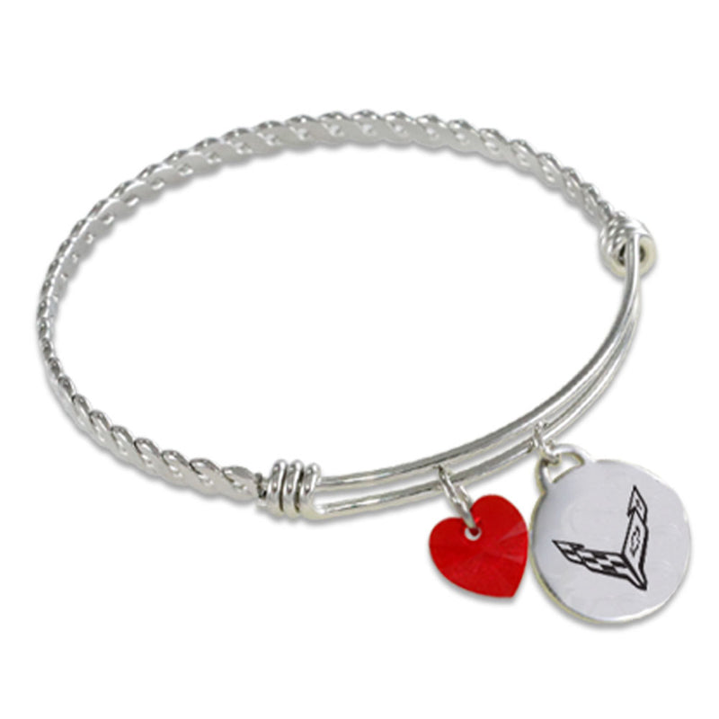 C8 Corvette Crystal | Charm Bracelet