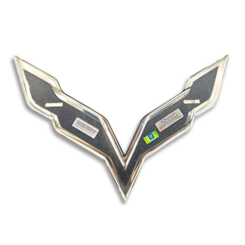 Corvette C7 Emblem Sign | 2014 - 2019 - Back