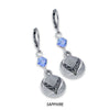 C8 Corvette | Crystal Earrings - Sapphire