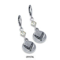 C8 Corvette | Crystal Earrings - Crystal