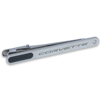 C8 Corvette Stainless Steel | Diamond  Tie Bar - Front