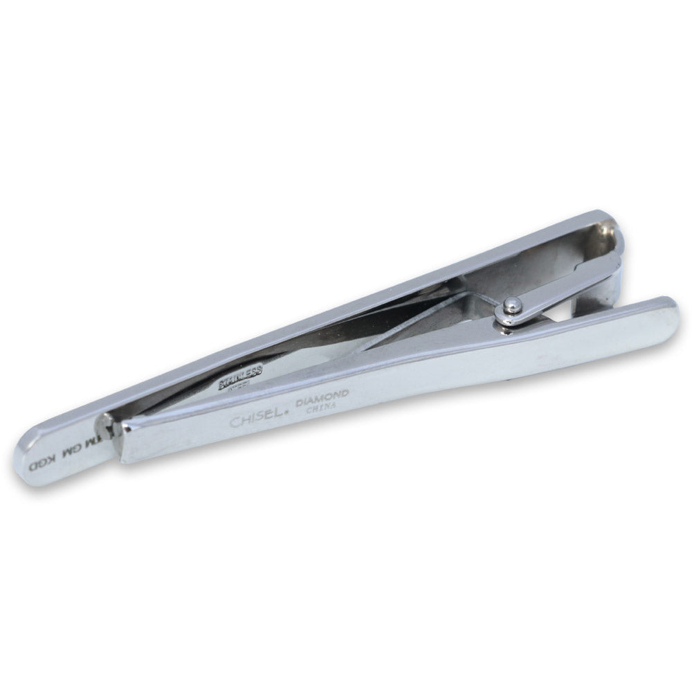 C8 Corvette Stainless Steel | Diamond  Tie Bar - Back