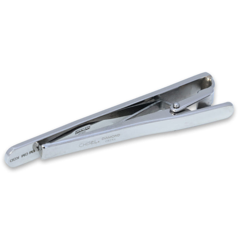 C8 Corvette Stainless Steel | Diamond  Tie Bar - Back