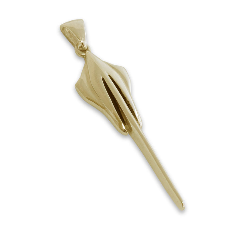 C8 Corvette 14k Yellow Gold | Stingray Pendant