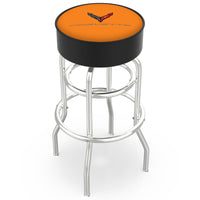 Color-Matched Double Ring | Chrome Stool