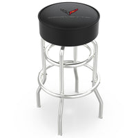 Color-Matched Double Ring | Chrome Stool