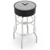 Color-Matched Double Ring | Chrome Stool