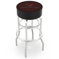 Color-Matched Double Ring | Chrome Stool