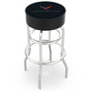 Color-Matched Double Ring | Chrome Stool